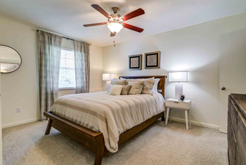 Plush carpeting